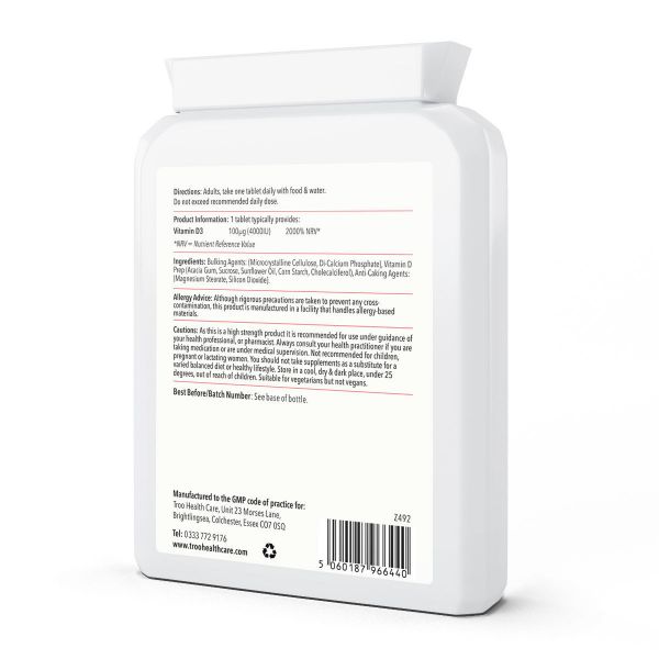 high strength vitamin d tablets