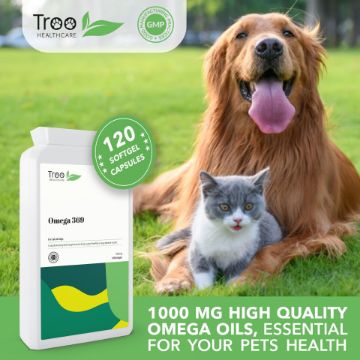 Picture of Omega 369 Pet Perfect for Cats & Dogs 1000mg 120 Softgels