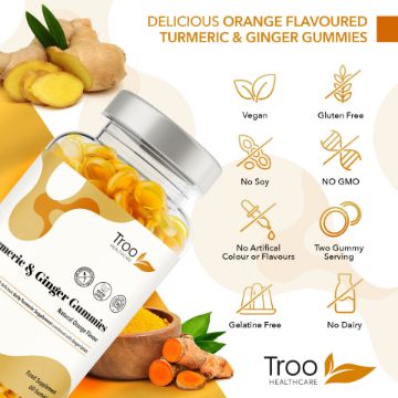 Picture of Turmeric and Ginger - Orange Flavour Gummies