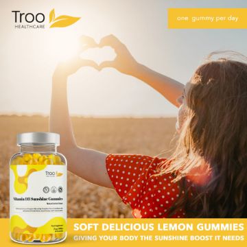 Picture of Vitamin D3 1000iu Supplement - Lemon Flavour Gummies