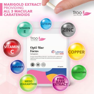 Picture of Opti-Mac Focus Eye Support 60 Capsules