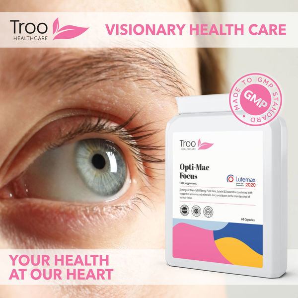 Picture of Opti-Mac Focus Eye Support 60 Capsules
