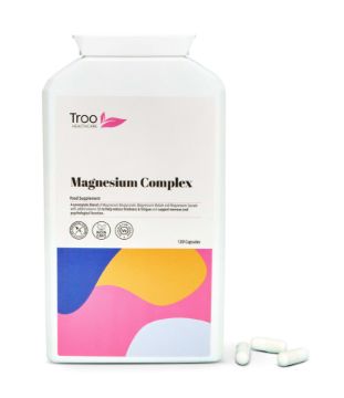 Picture of Magnesium & Vitamin B6 120 Capsules - Glycinate - Malate - Taurate
