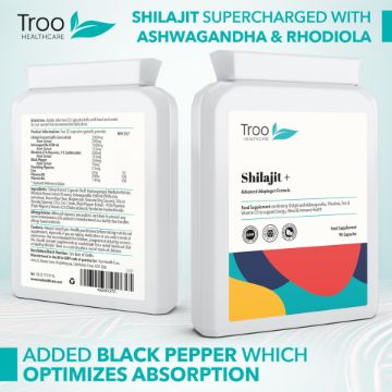 Picture of Shilajit Plus Adaptogens with Ashwagandha KSM66 & Rhodiola