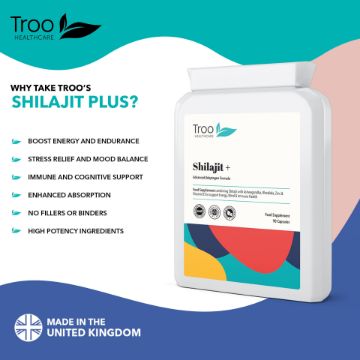 Picture of Shilajit Plus Adaptogens with Ashwagandha KSM66 & Rhodiola