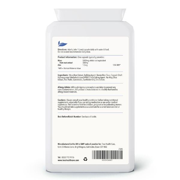 Maca Root Testosterone Support