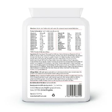 vegan multivitamin tablets