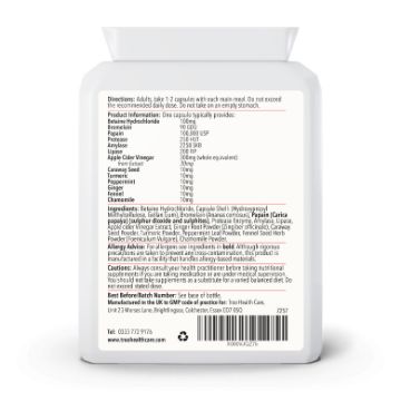 Picture of Troozyme Digestive Enzymes Complex 90 Capsules