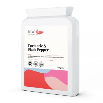 Picture of Turmeric 500mg with Black Pepper Extract 60 Capsules