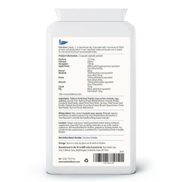 Picture of Psyllium Plus Dietary Fibre Complex 100 Capsules