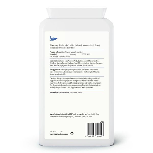 Picture of Vitamin C 1000mg 120 Tablets