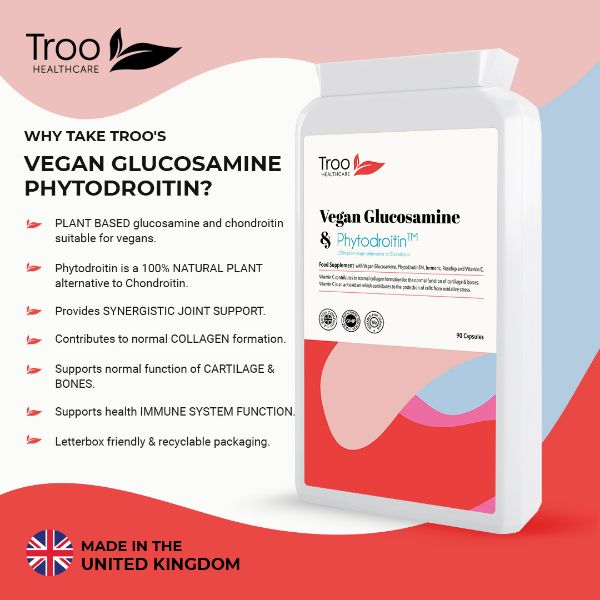 Picture of Vegan Glucosamine  Phytodroitin Complex 90 Capsules