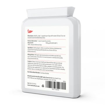 Picture of Vitamin B12 Methylcobalamin 1mg 120 Capsules