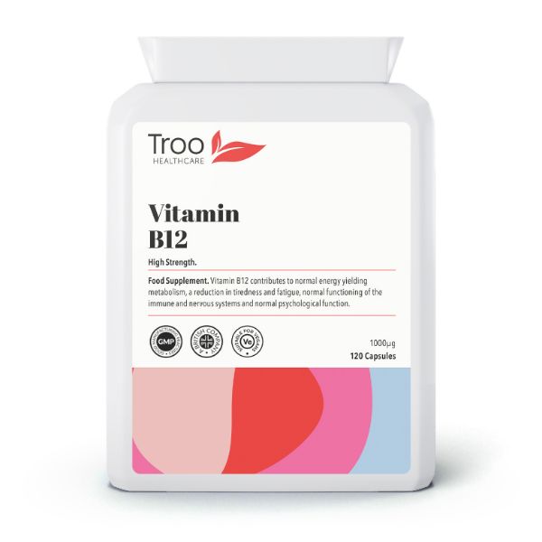 Picture of Vitamin B12 Methylcobalamin 1mg 120 Capsules