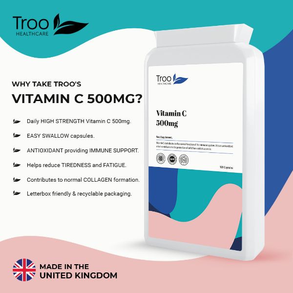 Picture of Vitamin C 500mg 120 Capsules