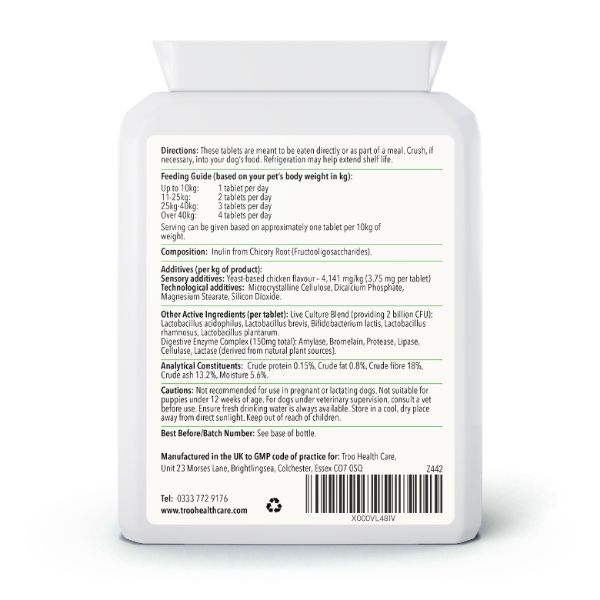 Picture of Pet-PRO Probiotics for Cats & Dogs 2 Billion cfu 120 Tablets