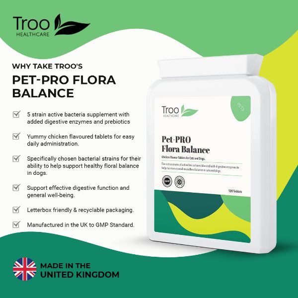 Picture of Pet-PRO Probiotics for Cats & Dogs 2 Billion cfu 120 Tablets